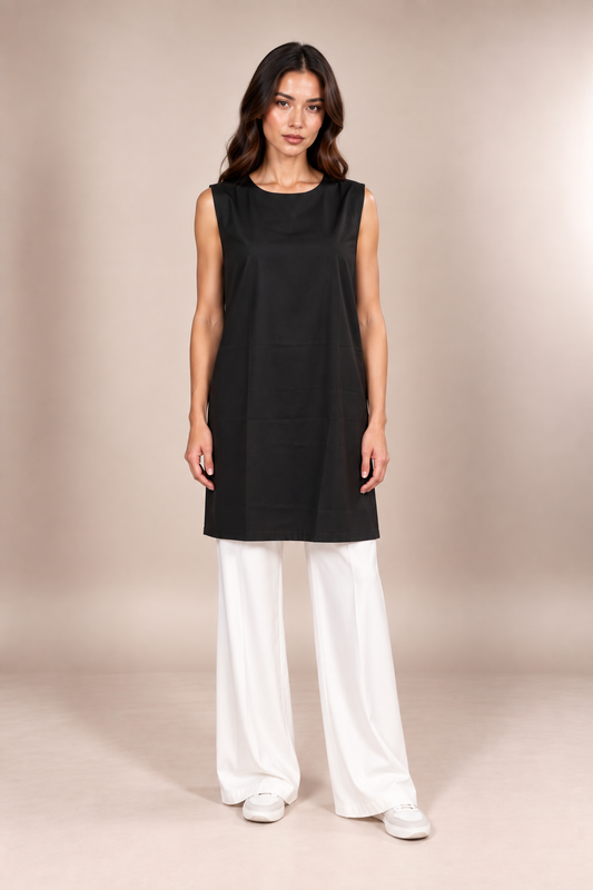 Sleeveless Layering Shirt