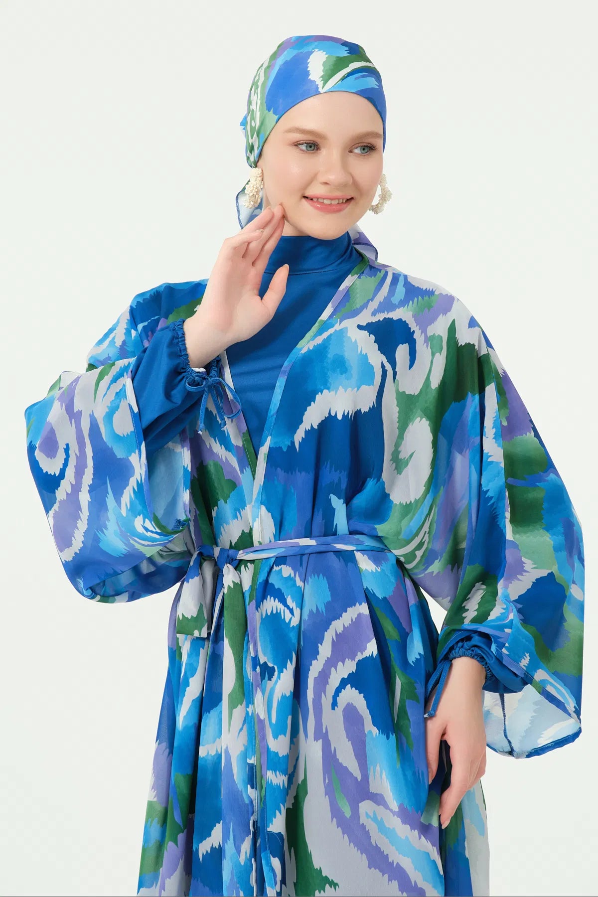Blue Mirage Swimsuit Burkini بوركيني السراب الآزرق