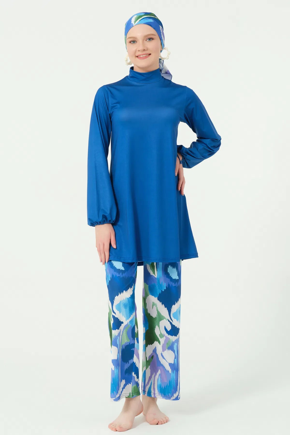 Blue Mirage Swimsuit Burkini بوركيني السراب الآزرق