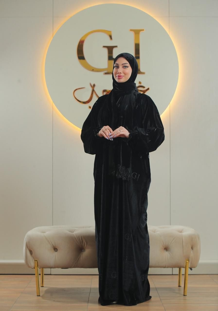 Signature Velvet Prayer Abaya