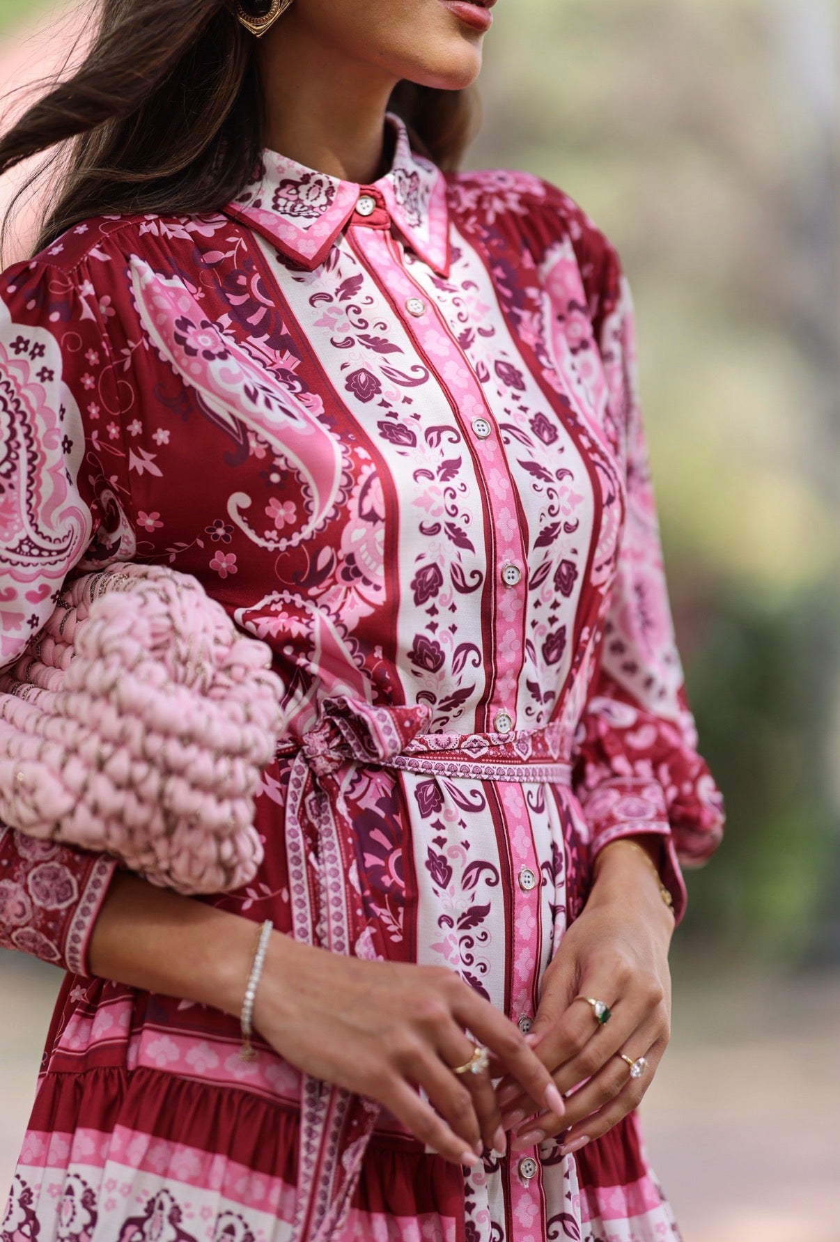 Joury Dress with Belt
