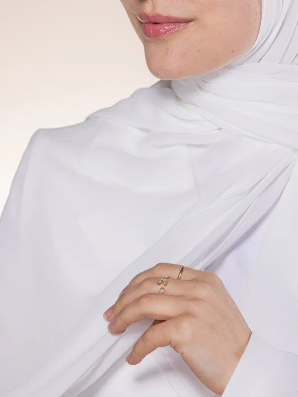 Chiffon Undercap Hijab 2in1