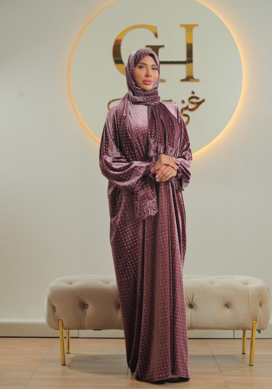 Dolka Velvet Prayer Abaya