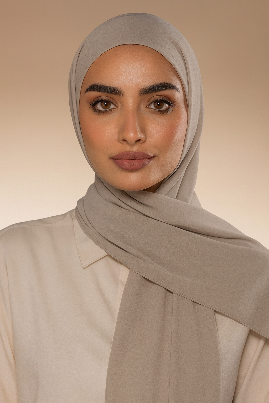 Chiffon Undercap Hijab 2in1