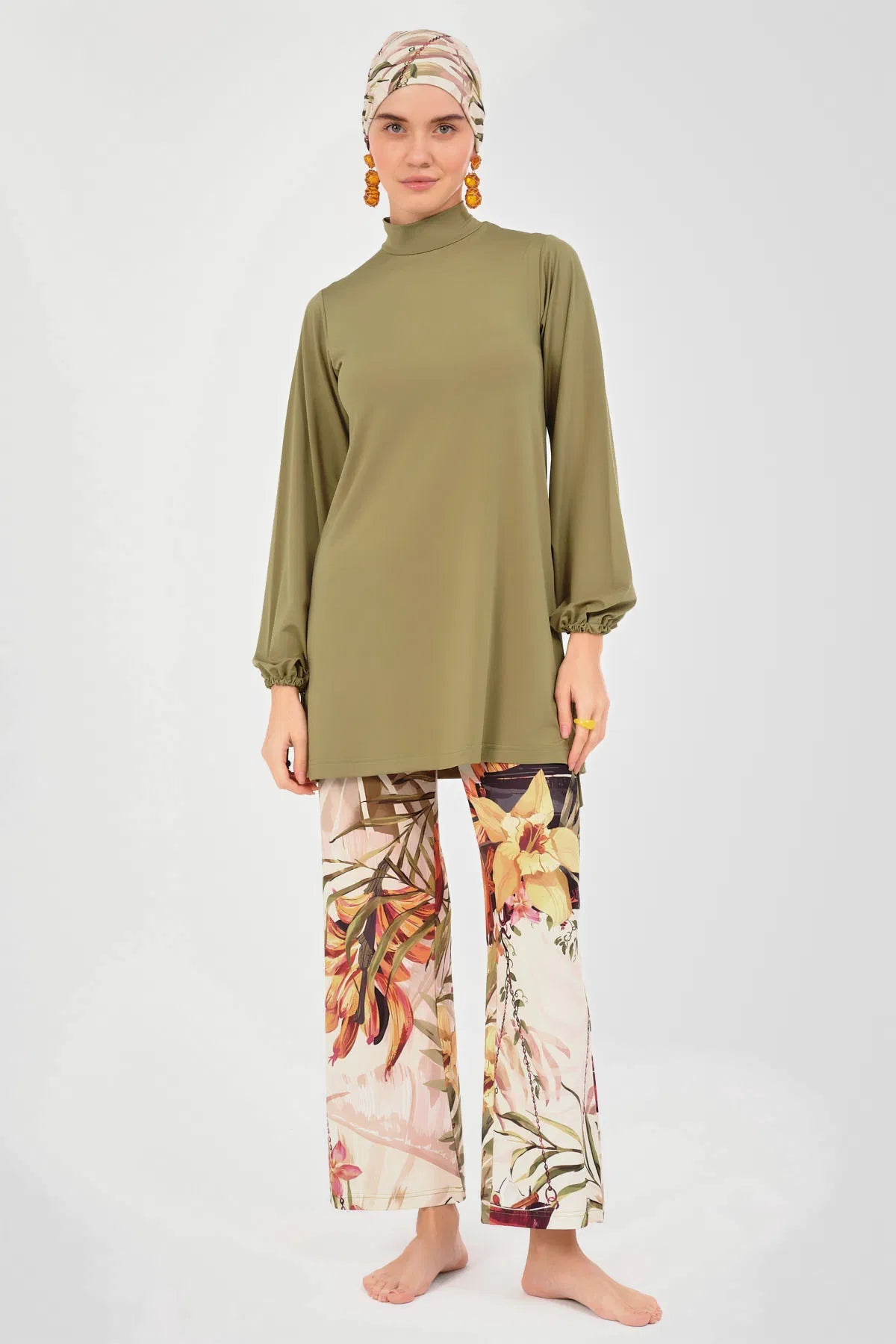 Golden Leaf Burkini بوركيني الورقة الذهبية