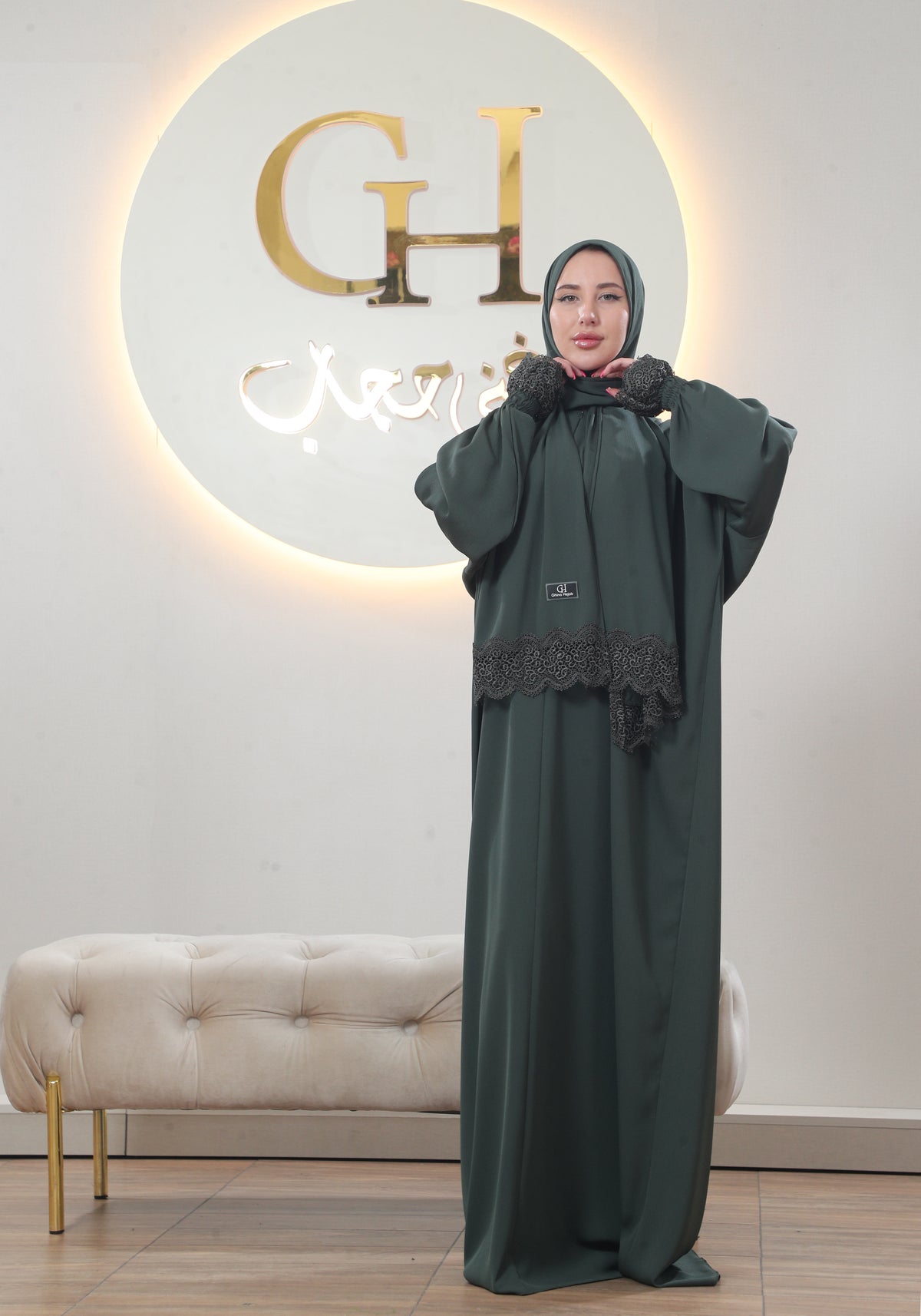 Crepe Prayer Abaya