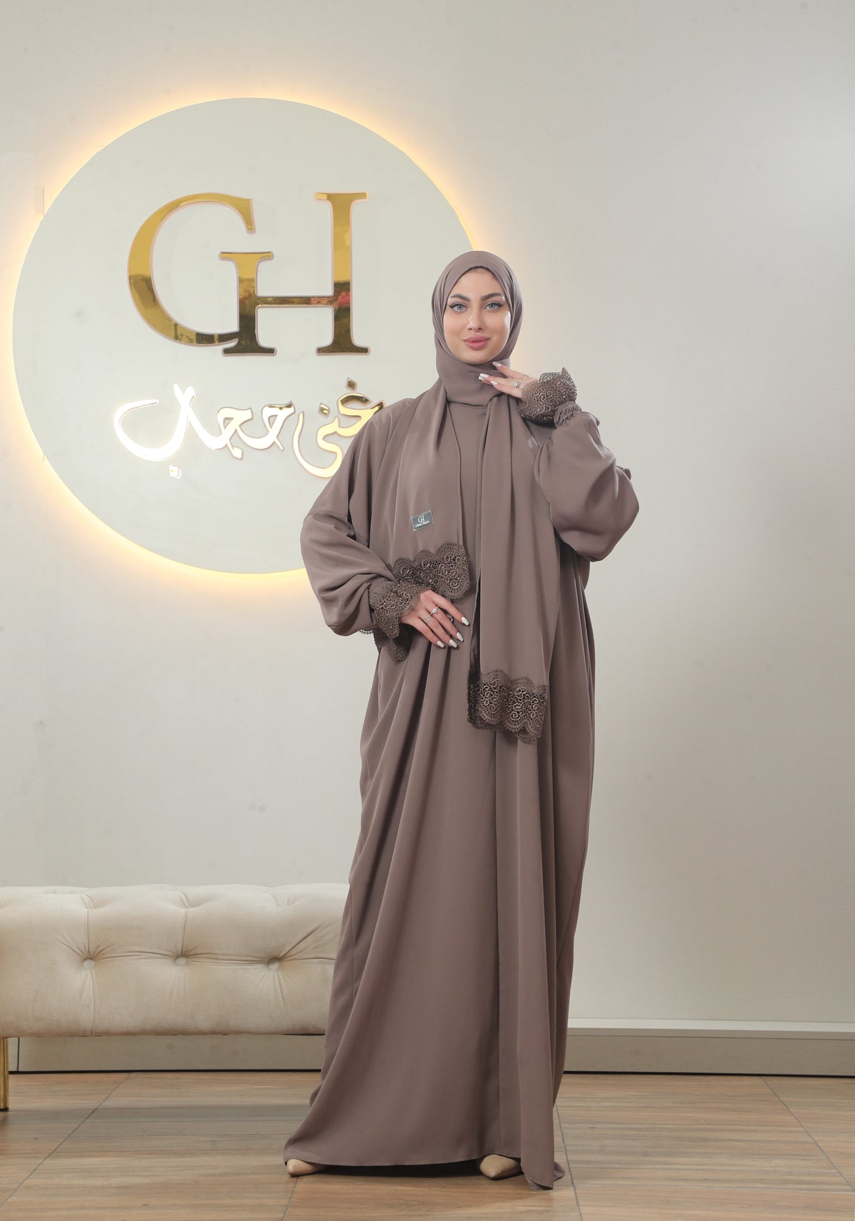 Crepe Prayer Abaya