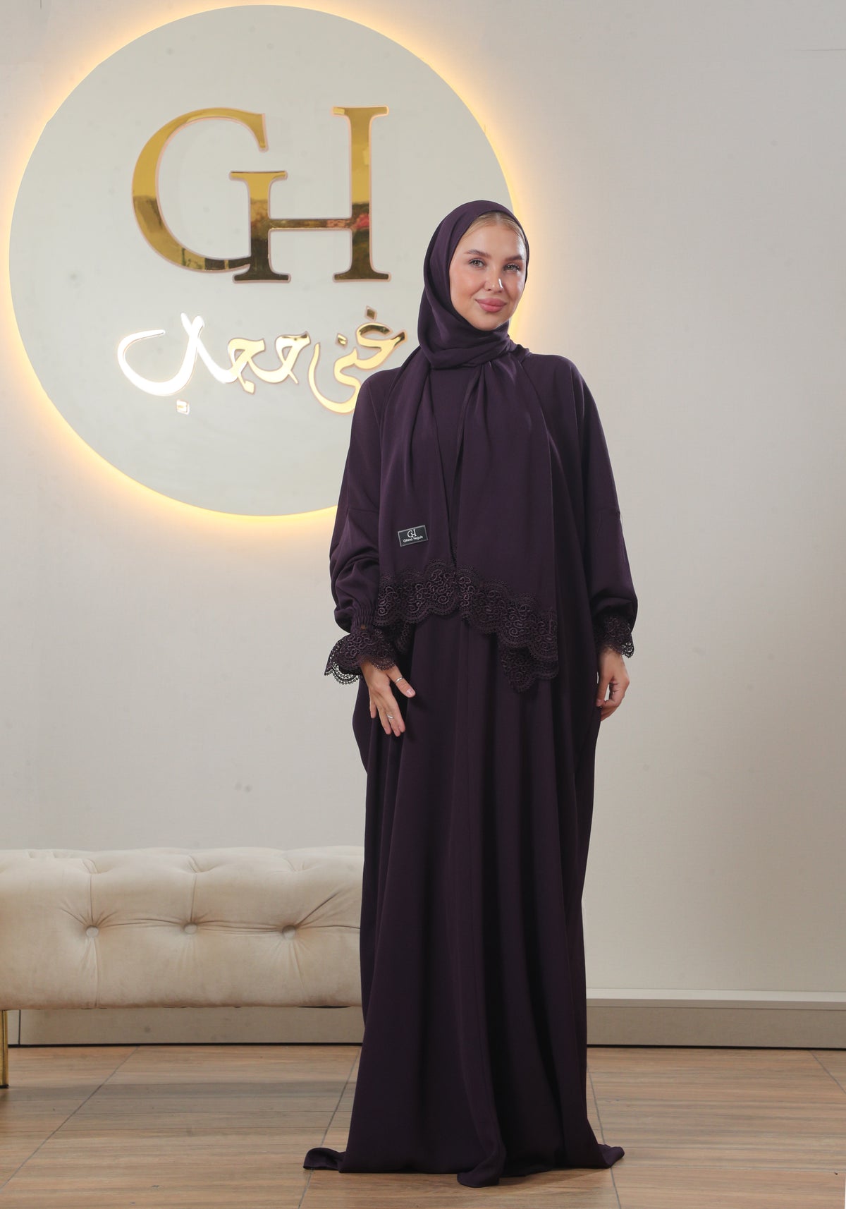 Crepe Prayer Abaya