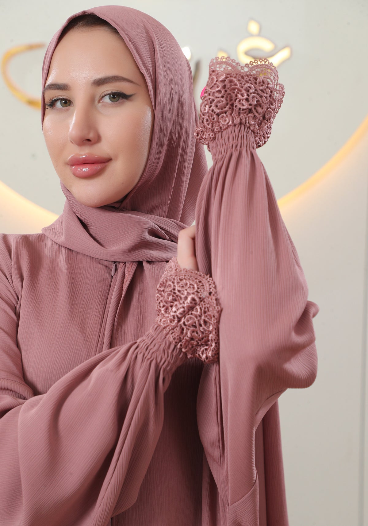 Crepe Prayer Abaya