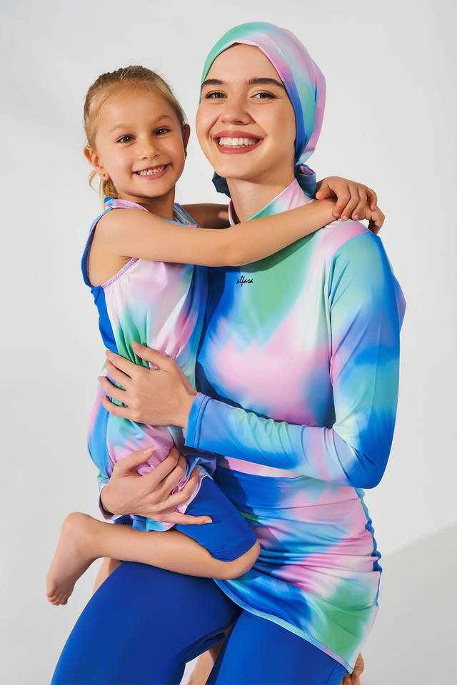 Dreamy Waves Burkini بوركيني أمواج الأحلام