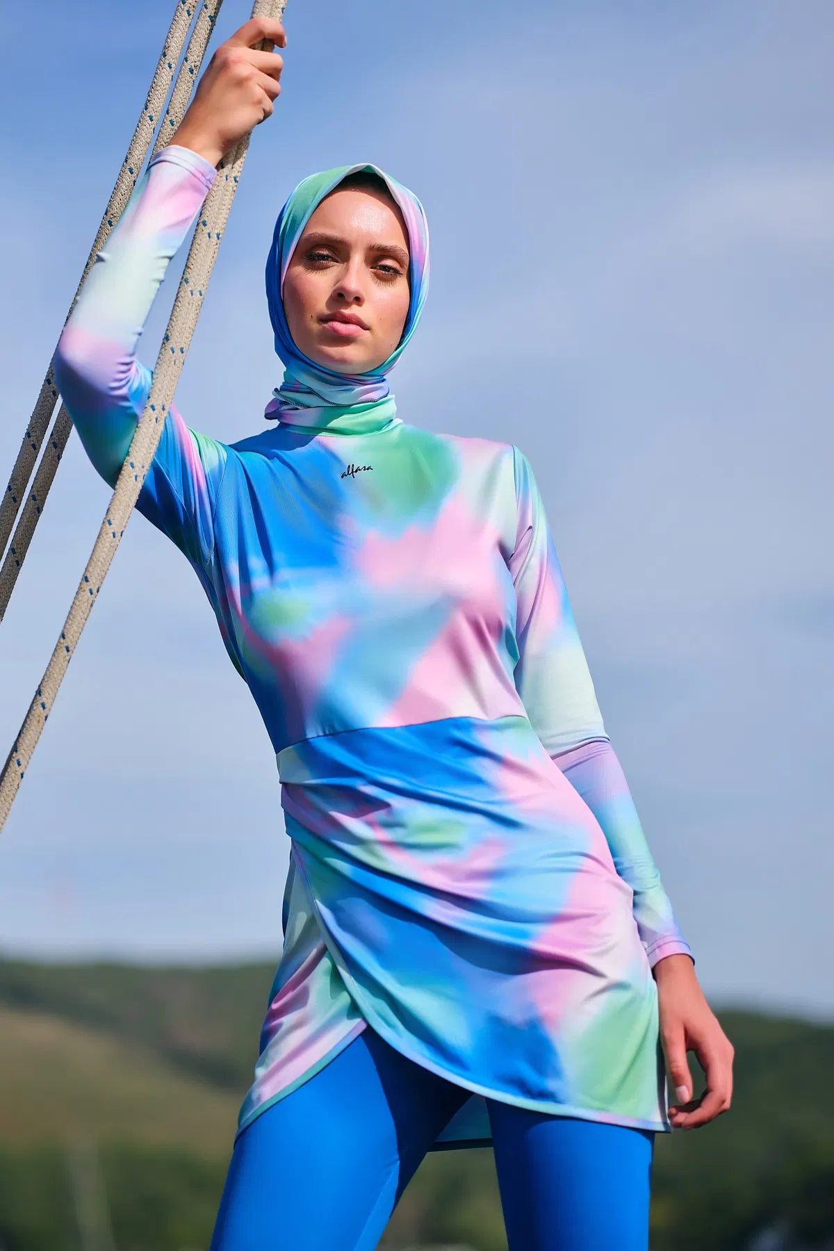 Dreamy Waves Burkini بوركيني أمواج الأحلام