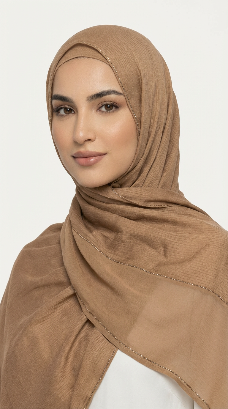 Nude Duo Chiffon Luxe Shal