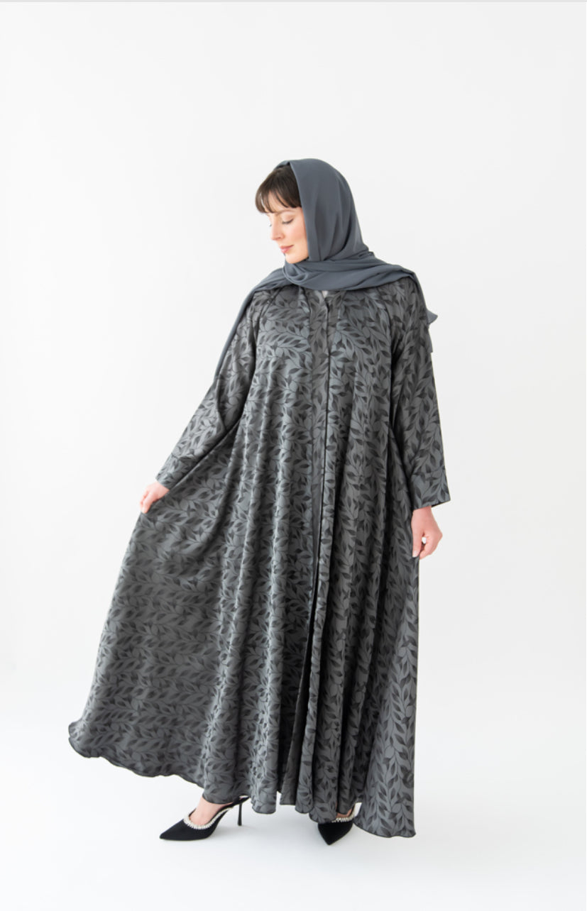 Shiny leaves Abaya