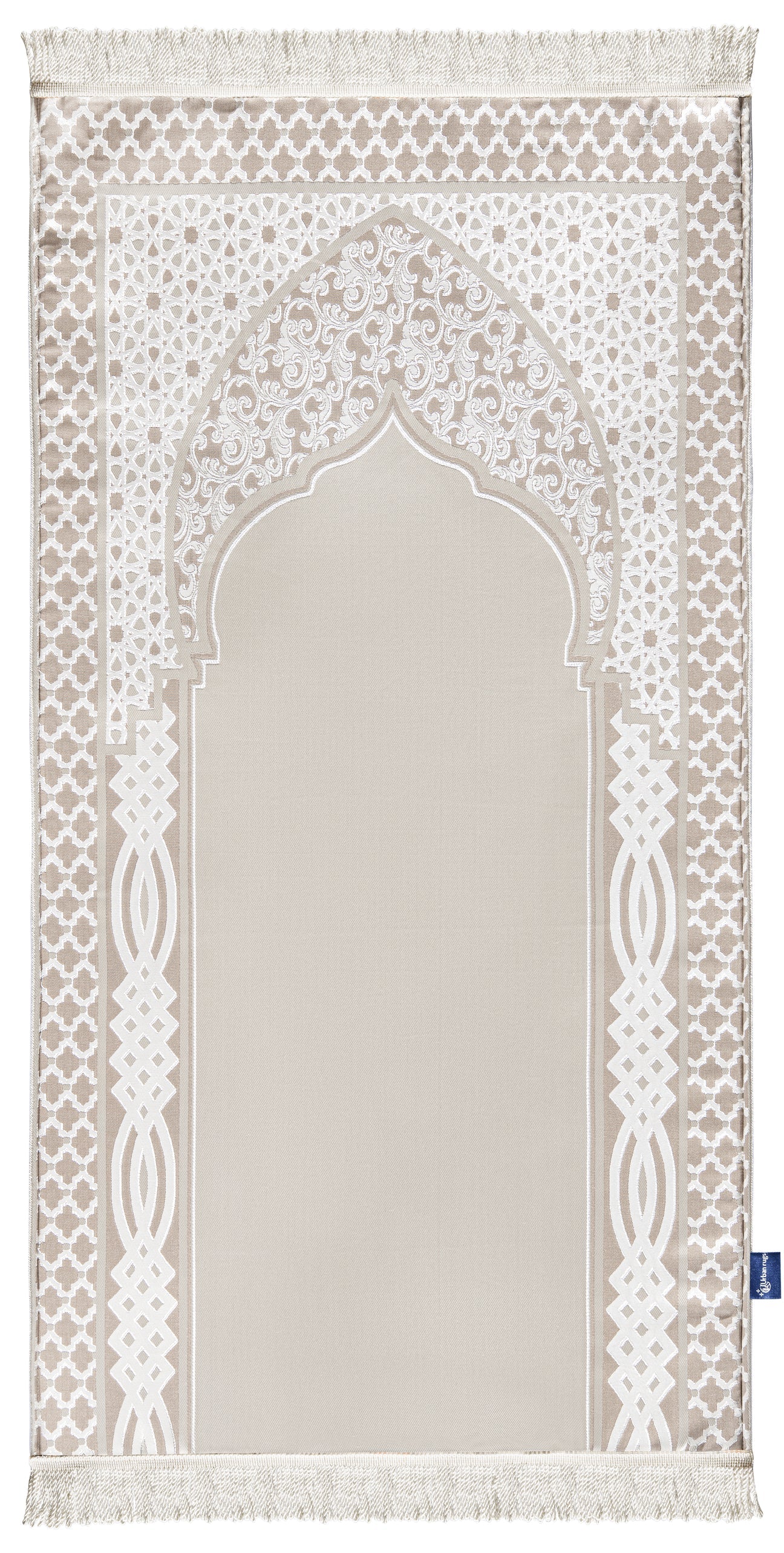 Andalus Beige Prayer Mat