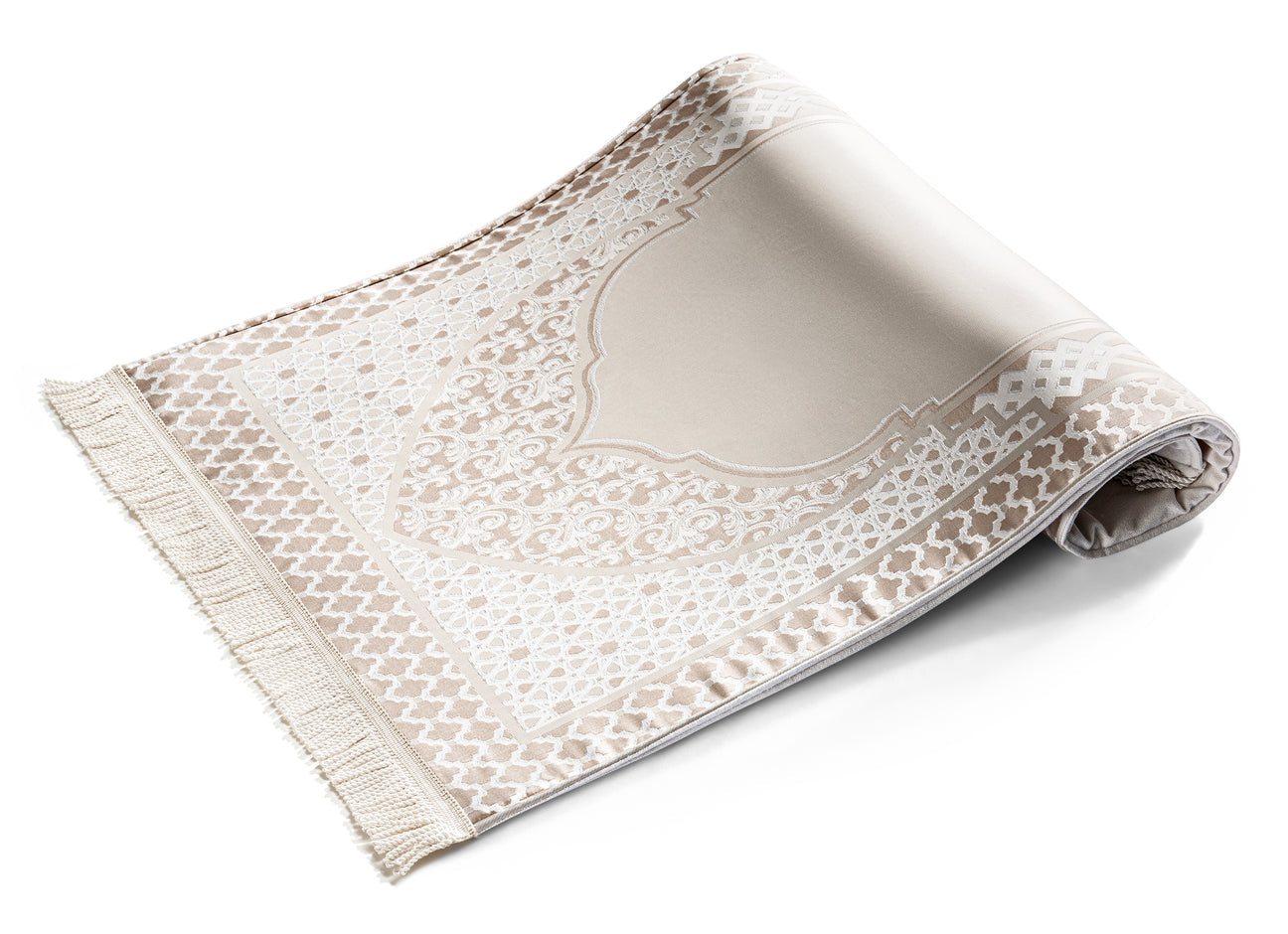 Andalus Beige Prayer Mat