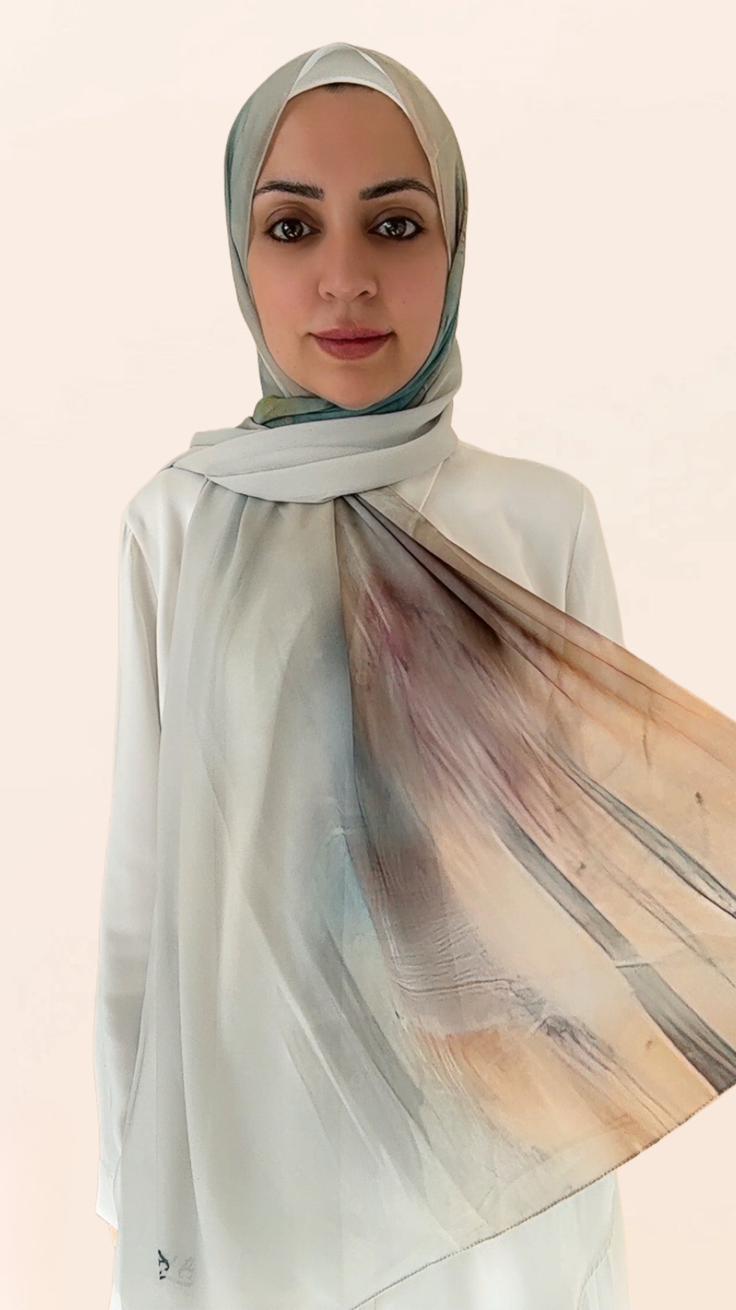 Desert Sky Crepe Chiffon Hijab