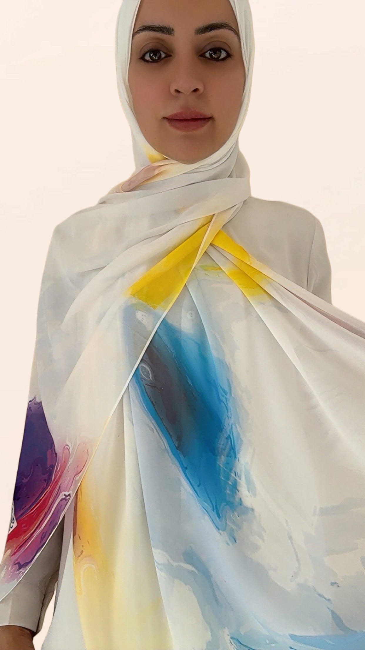 Perfect Primaries Crepe Chiffon Hijab