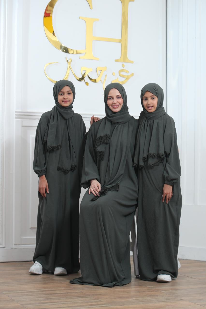 Little Grace Kids Prayer Abaya