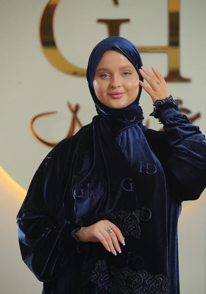 Signature Velvet Prayer Abaya