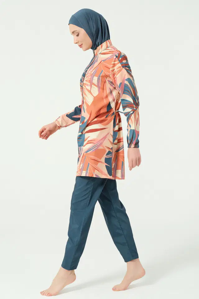 Tropical Sunset Burkini