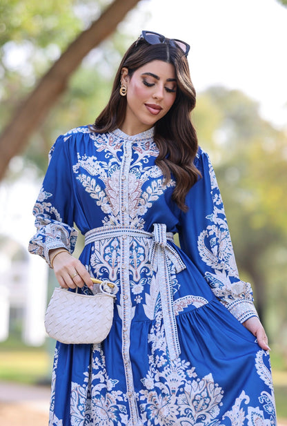 Fayrouz Dress with Belt