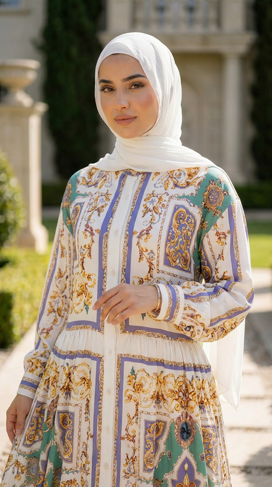 Vintage Royal Dress