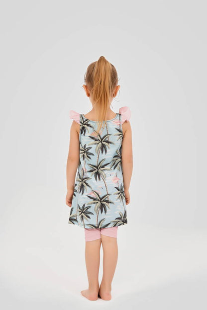 Flamingo Island Swimsuit طقم السباحة جزيرة الفلامنغو