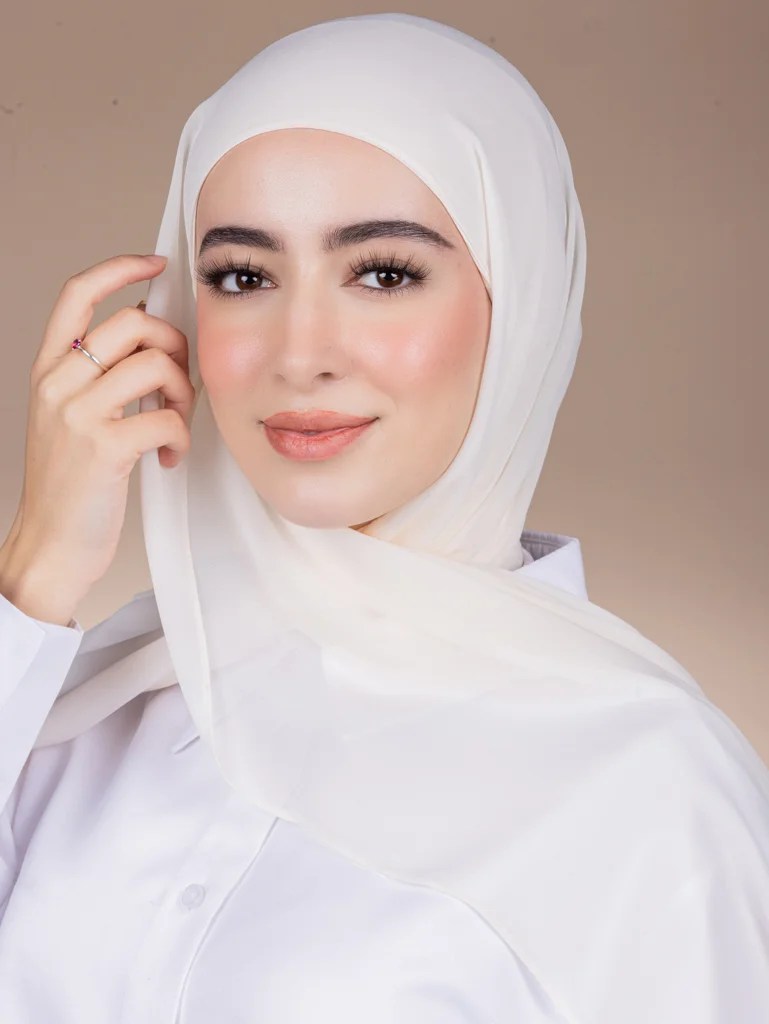Chiffon Undercap Hijab 2in1