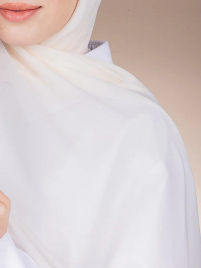 Chiffon Undercap Hijab 2in1