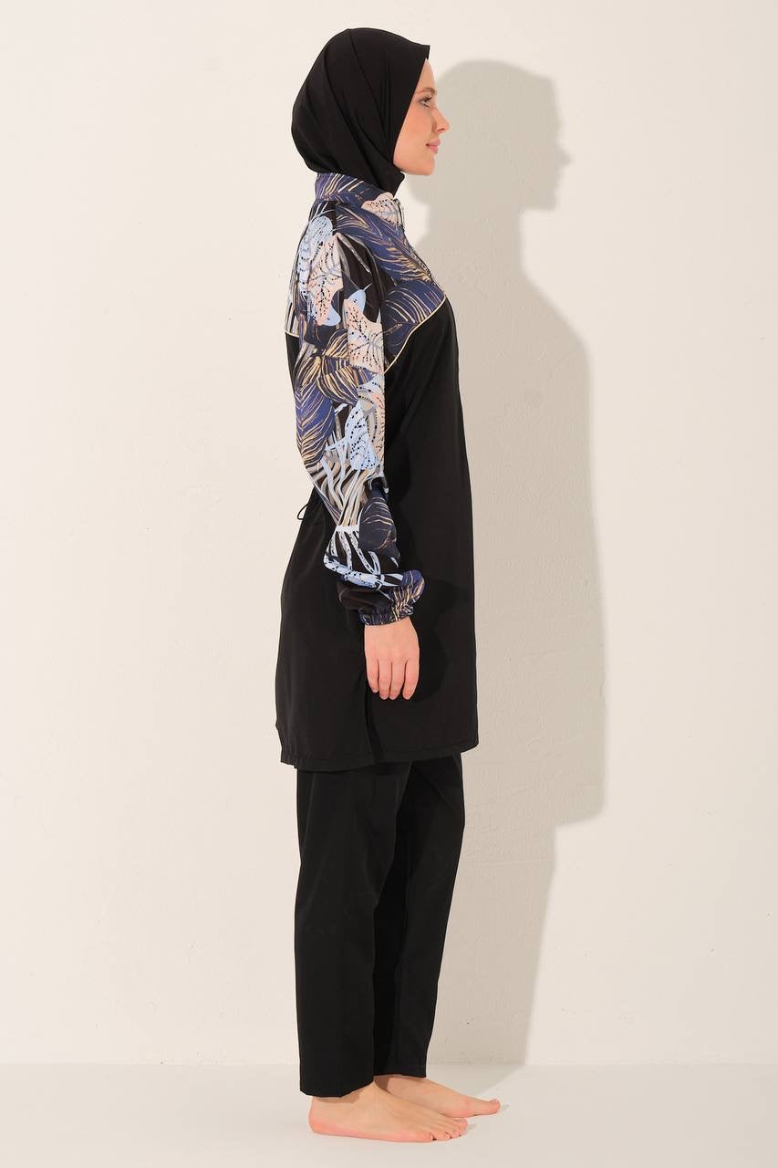 Night Palm Burkini