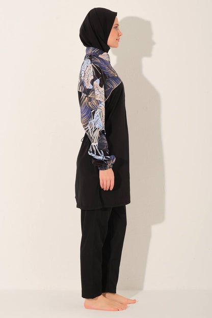 Night Palm Burkini