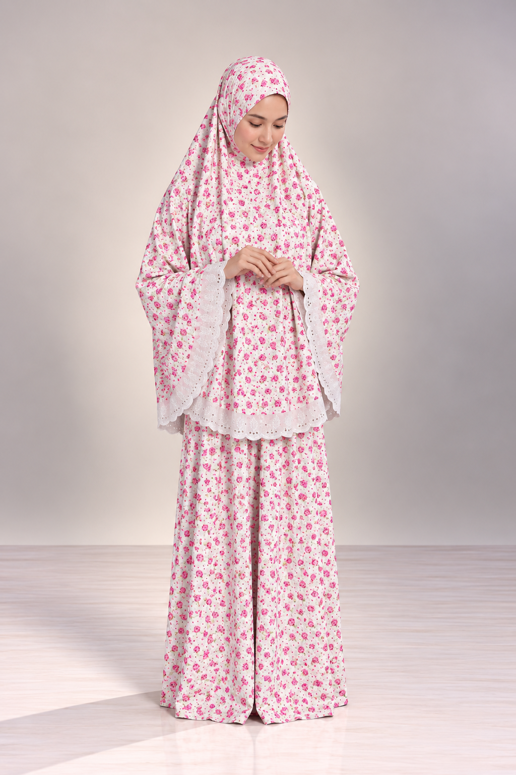 Floral Prayer Set – 2 Pieces