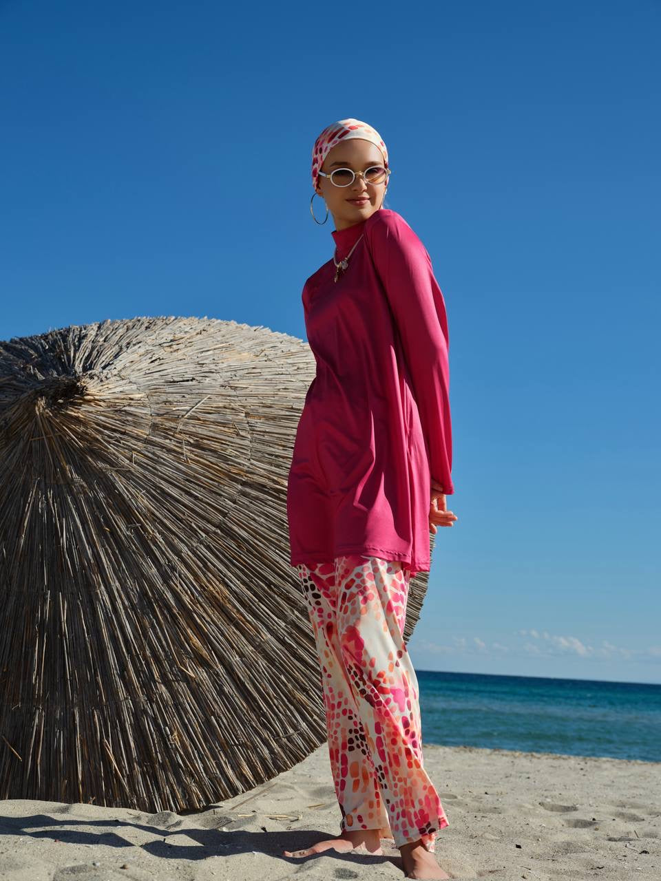 Pink Oasis Burkini