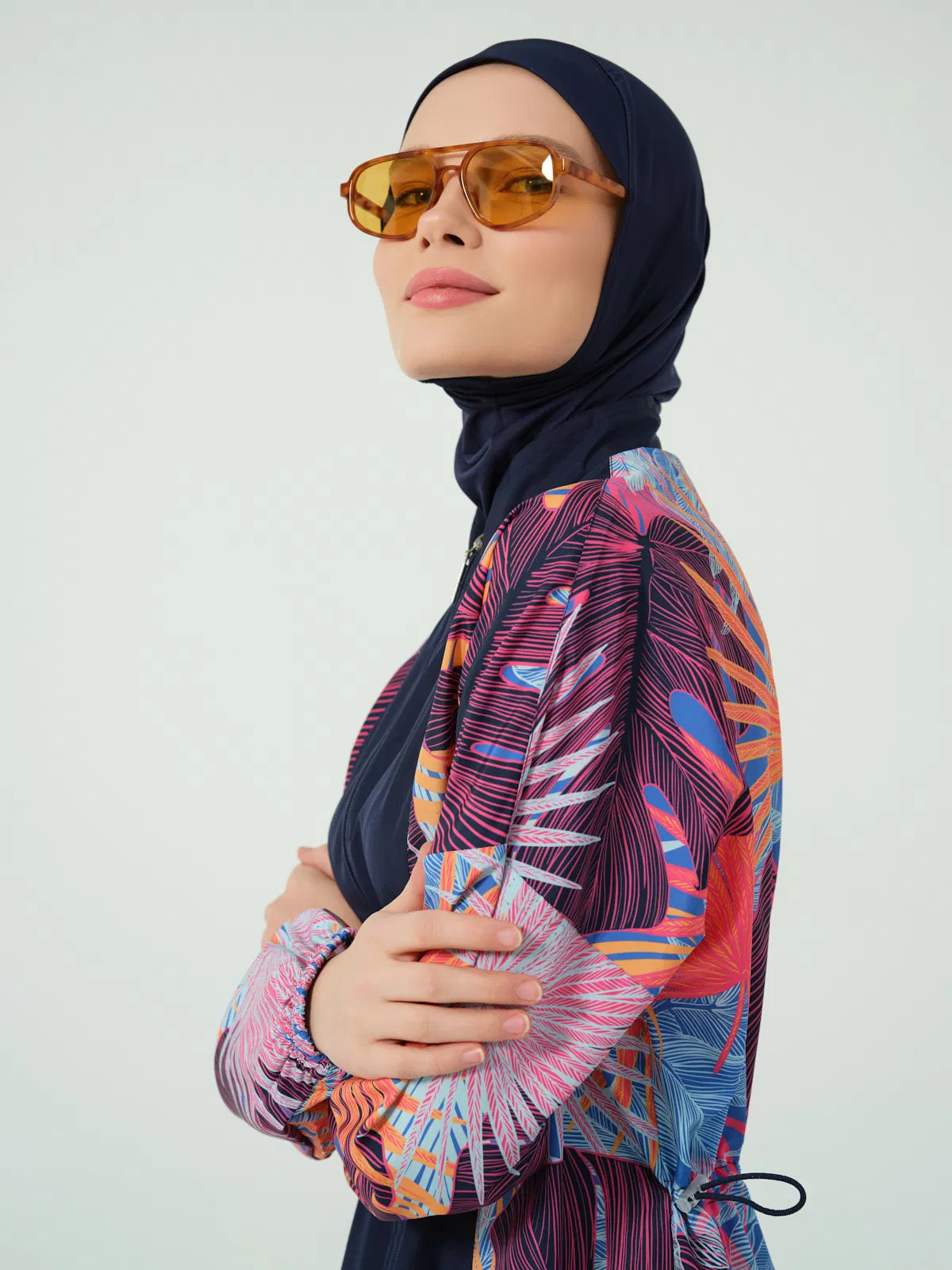 Tropical Palm Burkini بوركيني النخلة الاستوائية