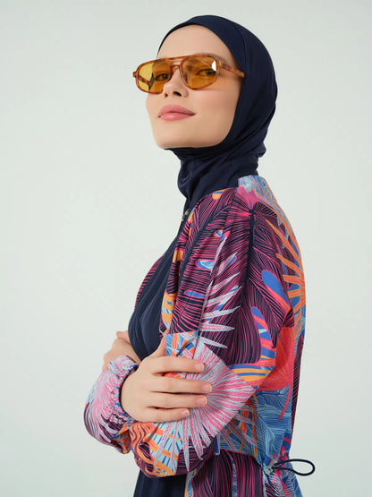 Tropical Palm Burkini بوركيني النخلة الاستوائية