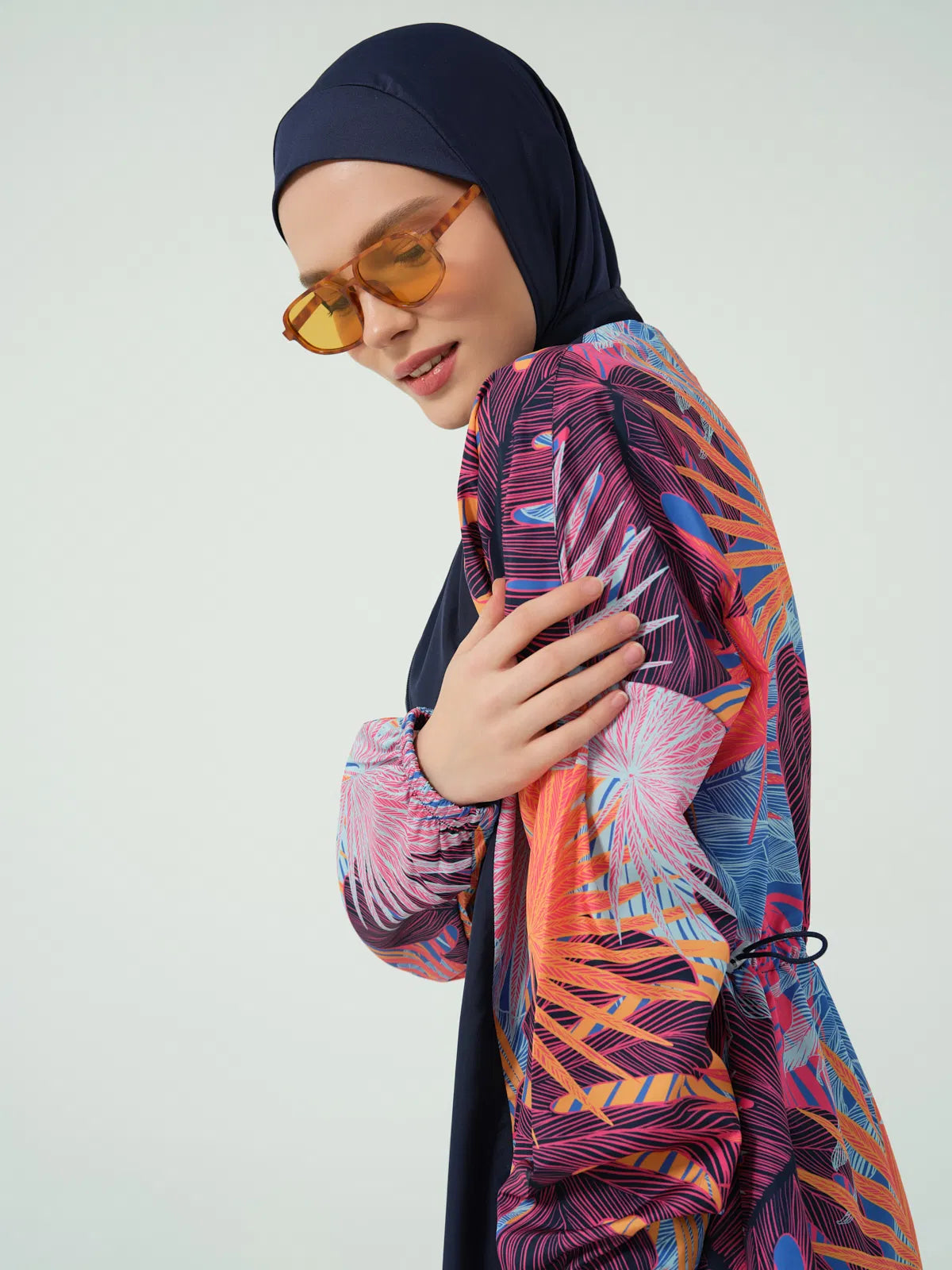 Tropical Palm Burkini بوركيني النخلة الاستوائية