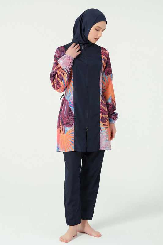 Tropical Palm Burkini بوركيني النخلة الاستوائية