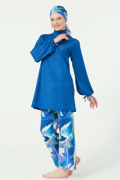 Blue Mirage Swimsuit Burkini بوركيني السراب الآزرق