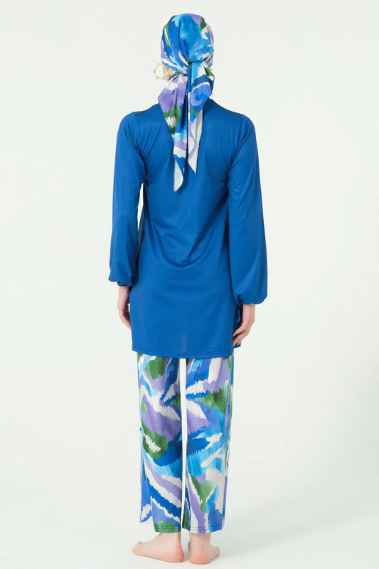 Blue Mirage Swimsuit Burkini بوركيني السراب الآزرق
