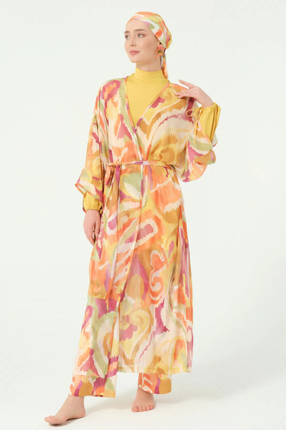 Ocean Breeze Belted Pareo كاش مايو