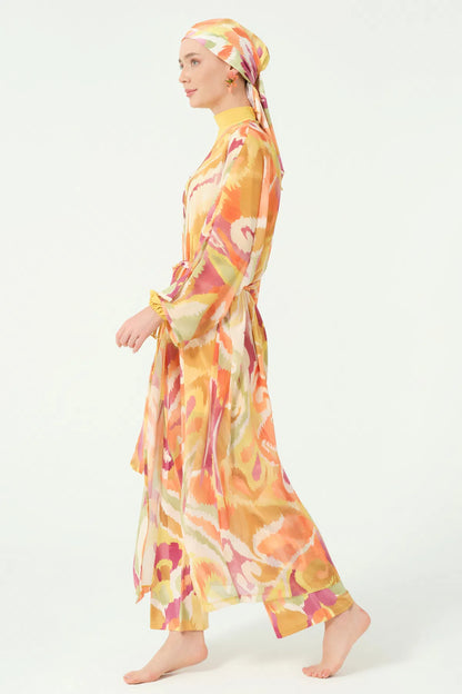 Ocean Breeze Belted Pareo كاش مايو