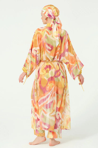 Ocean Breeze Belted Pareo كاش مايو