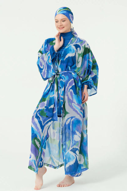 Ocean Breeze Belted Pareo كاش مايو