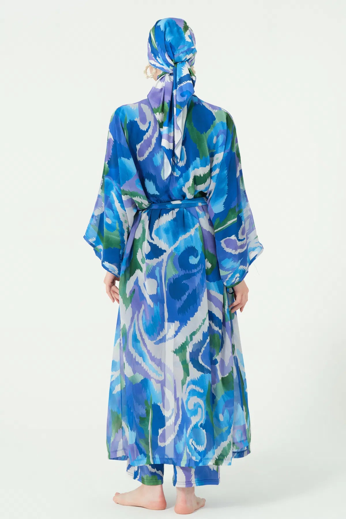 Ocean Breeze Belted Pareo كاش مايو