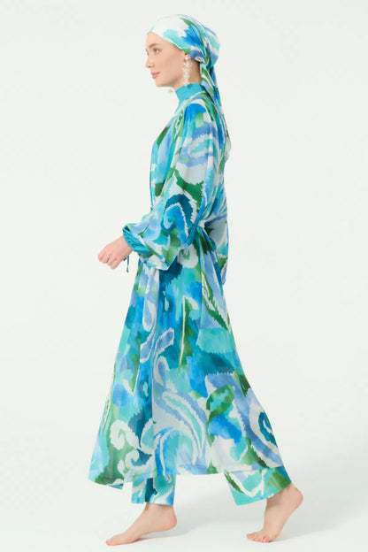 Ocean Breeze Belted Pareo كاش مايو