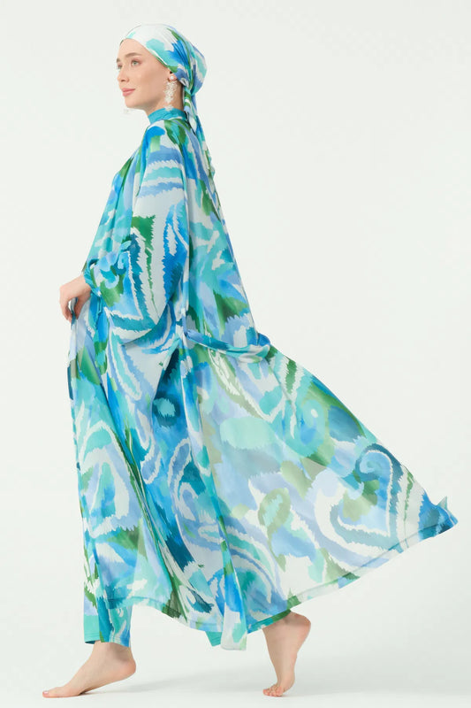 Ocean Breeze Belted Pareo كاش مايو