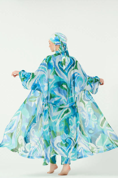 Ocean Breeze Belted Pareo كاش مايو