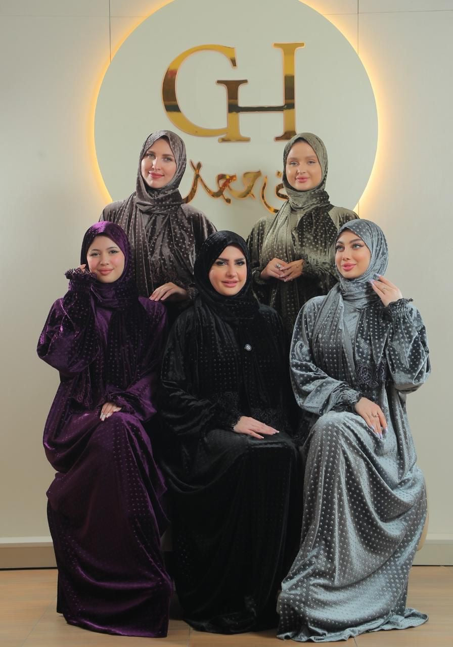 Dolka Velvet Prayer Abaya