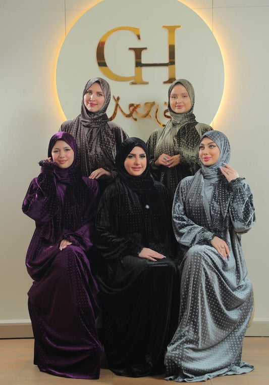 Dolka Velvet Prayer Abaya