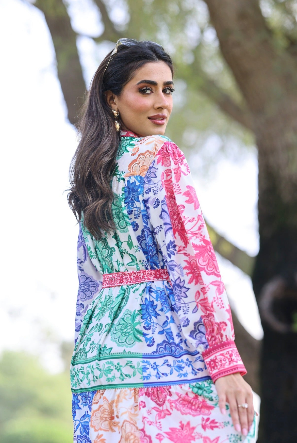 Shatha Dress with Belt